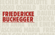 FRIEDERICKE BUCHEGGER